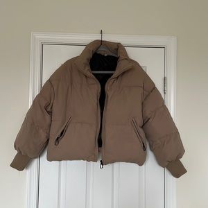 Cropped Puffer Jacket